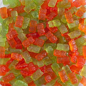 Fruchtgummi Jelly Bears zuckerfrei v. de Bron 1000 g 