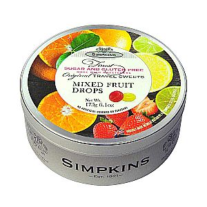 Simpkins Mixed Fruit Drops zuckerfrei 175 g