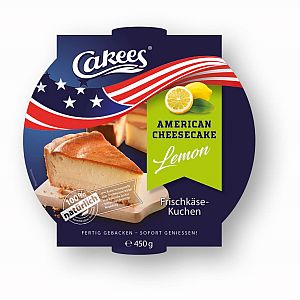 Cakees American Cheesecake Lemon 450 g 