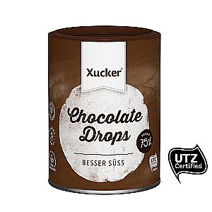Xucker Schoko-Drops Edelbitter 200 g 