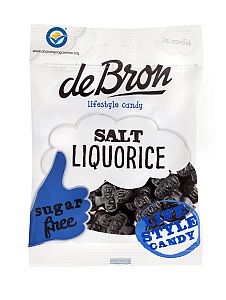 Salt-Liquorice zuckerfrei v. de Bron a 100 g 