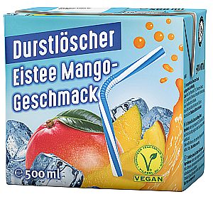 Wesergold Durstlöscher Eistee Mango 500 ml 