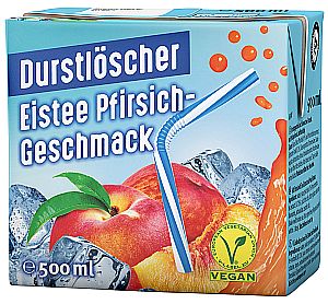 Wesergold Durstlöscher Eistee Pfirsich 500 ml 