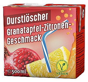Wesergold Durstlöscher Granatapfel-Zitrone 500 ml 