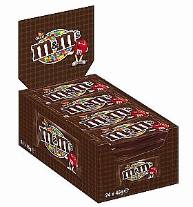 m & m`s mit Milchschokolade - 24 Beutel a 45 g - 