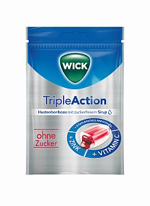 Wick Triple Action ohne Zucker 72 g