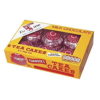 Tunnock´s Tea Cakes 6er Pack - 144 g 