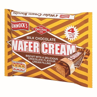 Tunnock´s Wafer Cream 4er Pack - 96 g 