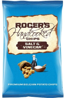 Roger`s Handcooked Chips Salt & Vinegar 150 g 