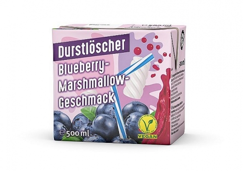 Wesergold Durstlöscher Blueberry-Marshmallow-Geschmack 500 ml 