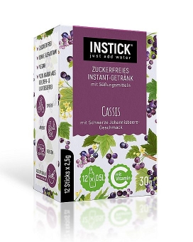 INSTICK Cassis 12 Sticks a 2,5 g 