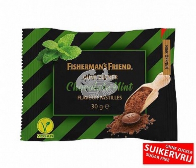 Fisherman`s Friend Chocolate Mint ohne Zucker 30 g 