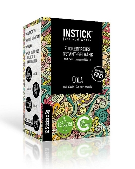 INSTICK Cola 12 Sticks a 3 g