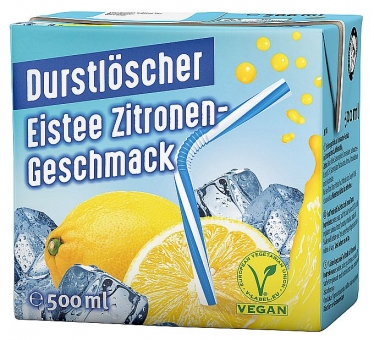 Wesergold Durstlöscher Eistee Zitrone 500 ml 