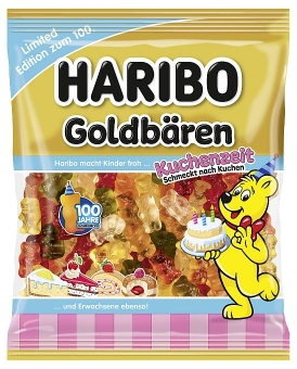 Haribo Goldbären Kuchenzeit 175 g 