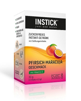INSTICK Pfirsich-Maracuja 12 Sticks a 2,5 g 