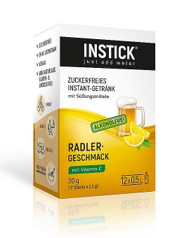 INSTICK Radler alkoholfrei 12 Sticks a 2,5 g 