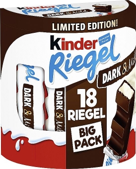 Ferrero Kinder Riegel Dark & Mild Big Pack 378 g 