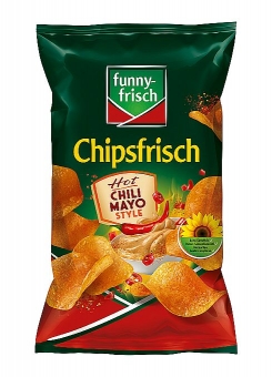 funny-frisch Chipsfrisch Hot Chili Mayo Style 150 g