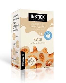 INSTICK Mandel 12 Sticks a 2 g