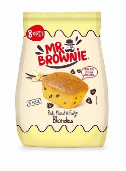 Mr. Brownie Blondies mit Schokoladenstückchen 200 g 