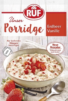 RUF Porridge Erdbeer Vanille 65 g
