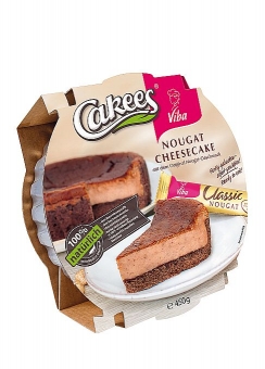 Cakees Viba Nougat Cheesecake 450 g