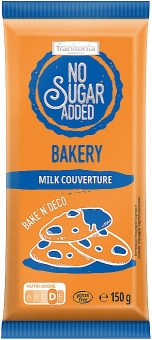 Frankonia No Sugar Added Bakery Milk Couverture 150 g 