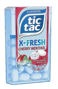 Tic Tac X-Fresh Cherry Menthol zuckerfrei 16,4 g 
