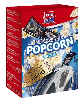 XOX Popcorn salzig 300 g 