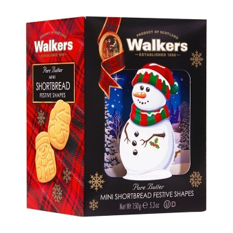 Walkers Mini Shortbread "Snowman" 150 g 