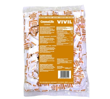 Vivil Creme Life Bonbons Caramel zuckerfrei 1000 g