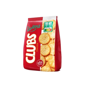 Lorenz Clubs 200 g | Cracker im Beutel von Lorenz-Snacks