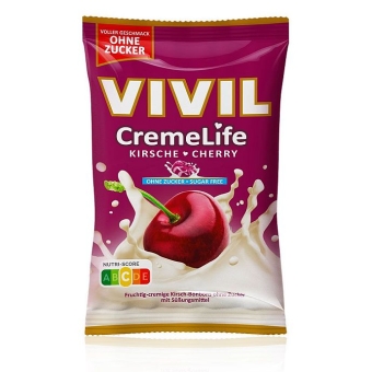 Vivil Creme Life Kirsche ohne Zucker 110 g
