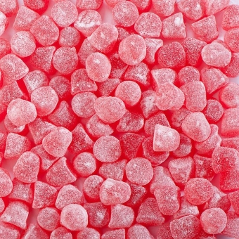 de Bron Gumdrops Raspberry zuckerfrei 2000 g| zuckerfreies Fruchtgummi mit Himbeergeschmack von de Bron