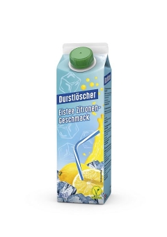 Wesergold Durstlöscher Eistee Zitrone 1 L