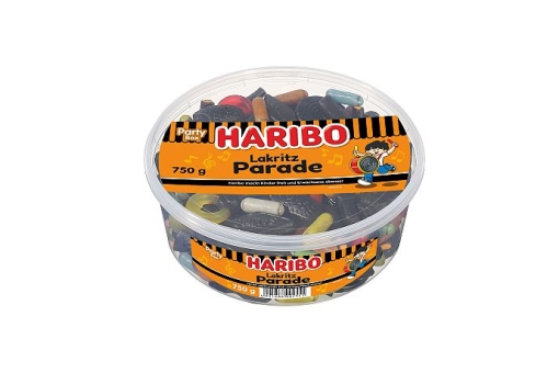 Haribo Lakritz-Parade 750 g Mix aus Lakritz-Spezialitäten von Haribo