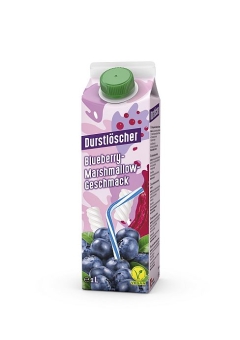 Wesergold Durstlöscher Blueberry-Marshmallow-Geschmack 1 L