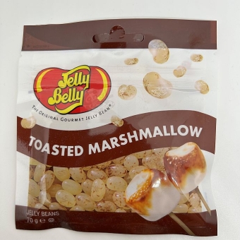Jelly Belly Beans geröstete Marshmallows 70 g | Geleebohnen mit geröstetem Marshmallow-Geschmack von Jelly Belly Beans
