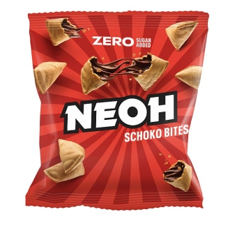 Neoh Schoko Bites Zero Sugar Added 29 g| zarte Waffelspezialität ohne Zuckerzusatz von Neoh