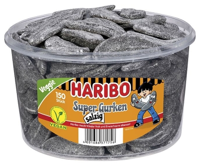 Haribo Super Gurken salzig 1350 g 