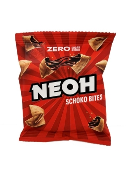 Neoh Schoko Bites Zero Sugar Added 29 g| zarte Waffelspezialität ohne Zuckerzusatz