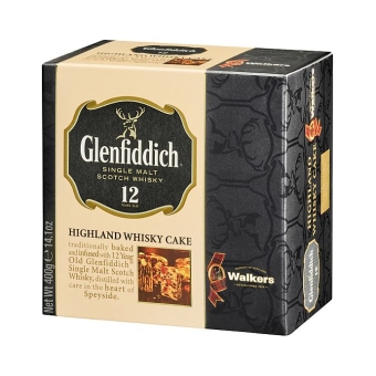 Walkers Glenfiddich Highland Whisky Cake 400 g