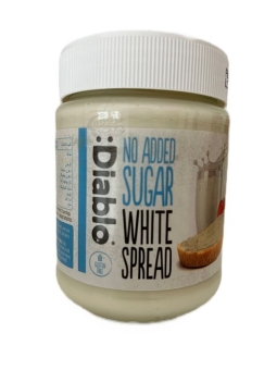 Diablo White Spread No Sugar Added 350 g| Weißer Schokoladenaufstrich ohne Zuckerzusatz von Diablo