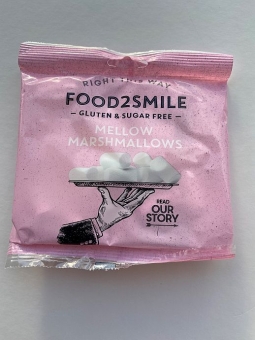 Food2Smile Marshmallows zuckerfrei 50 g 