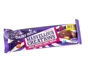 Cadbury Dairy Milk Marvellous Creations Jelly Popping Candy Shells 47 g 