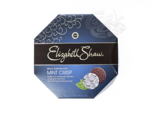 Elizabeth Shaw Mint Crisp MILK Chocolate 175 g| Zarte Schokoladenplättchen aus Milchschokolade mit Minzaroma von Elizabeth Shaw