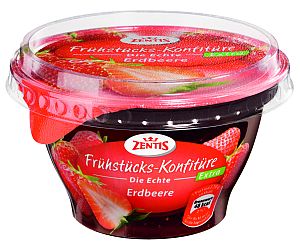 Zentis Frühstücks-Konfitüre Erdbeere 200 g 