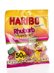Haribo Rhubarb & Custard 80 g 