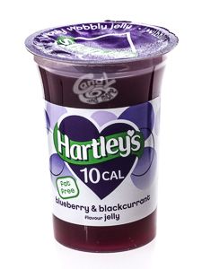 Hartley`s Low Calorie Blueberry & Blackcurrant Jelly Pot 175 g 